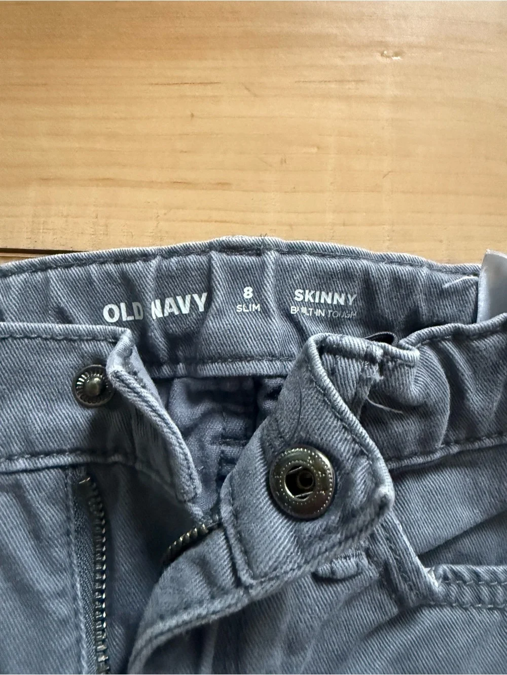 Old Navy Gray Kids Slim Jeans